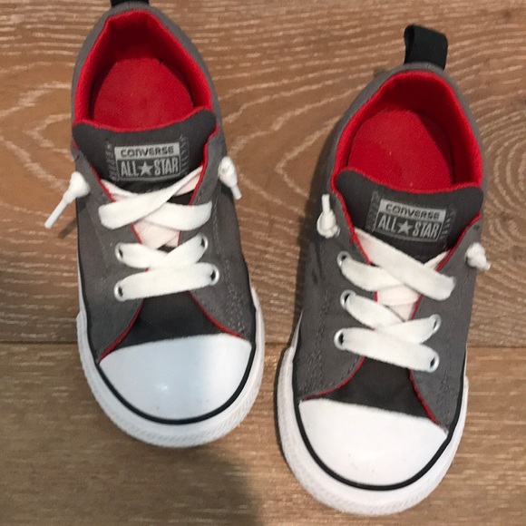 red converse toddler size 10